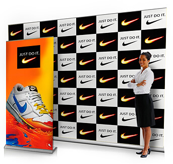 3 metre banner stand
