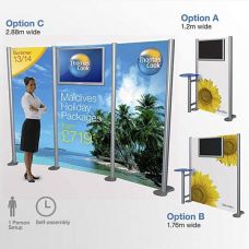 TV Exhibition Display Stand