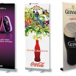 roll up banner stands