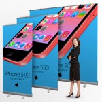 pull up banner stand