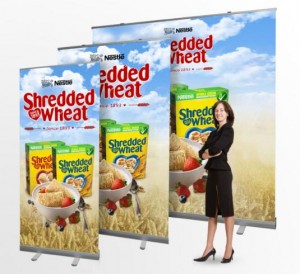 pull up banner display