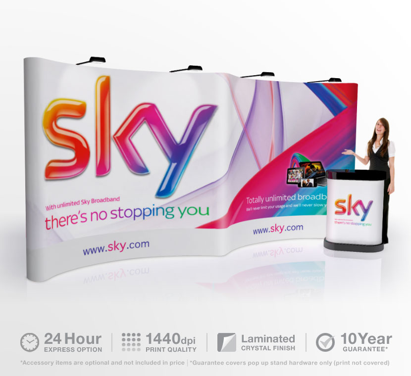 pop up display printing