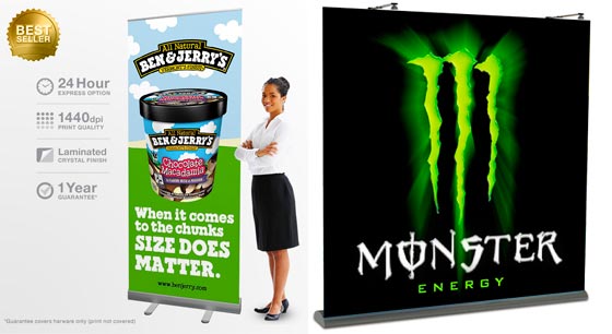 Roll Up Banner Stands