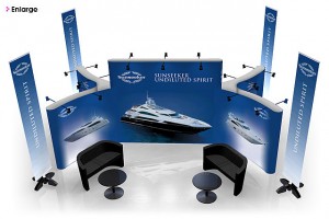 exhibition pop up stands