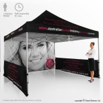 Promotional marketing tent