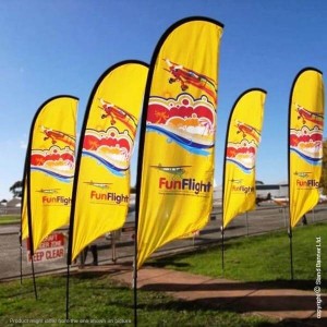 advertising flag banner