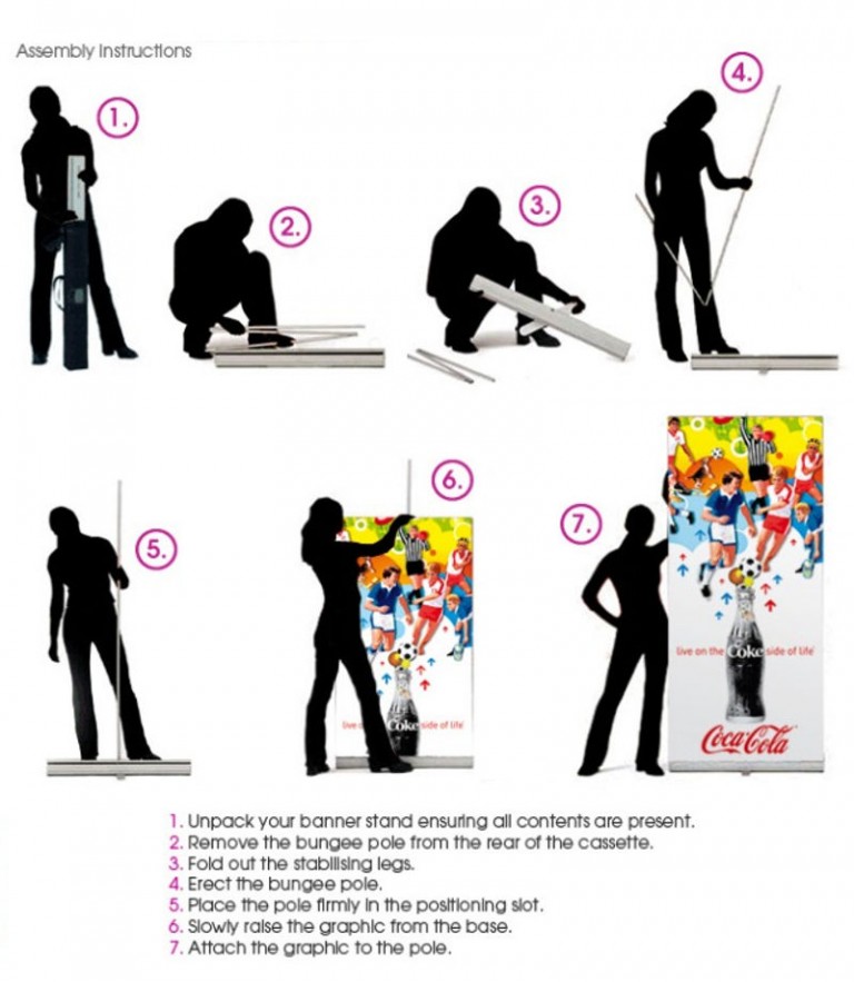 How To Erect A Banner Stand Correctly Stand Banner