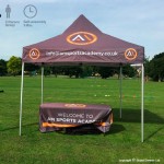 branded gazebo