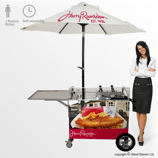 Mobile Frying Cart