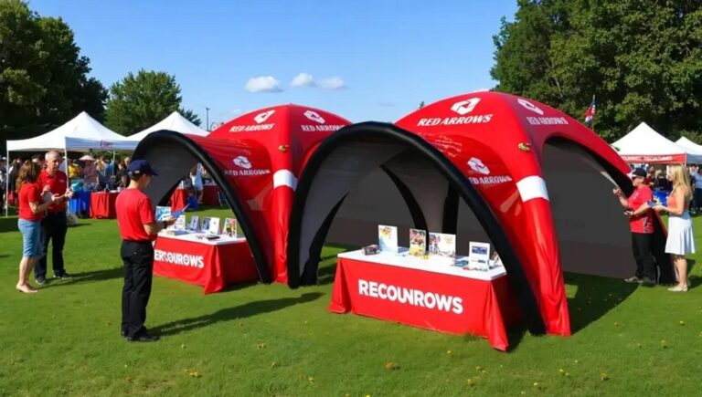 Branded Inflatable Tents for Business Promotions, Festivals & Events