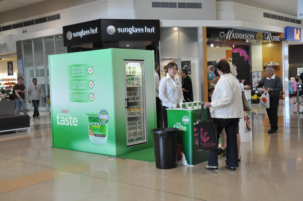 Promotional Sampling Counters