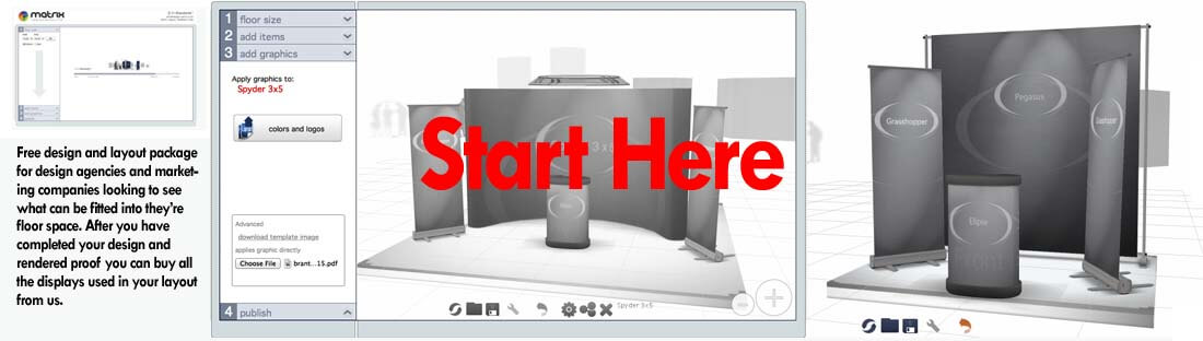 Free 3D Exhibition Stand Design