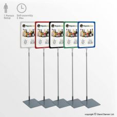 Retail Promotional Sign Stand