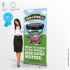 85cm Banner Stand