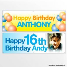 Custom Printed Birthday Banners