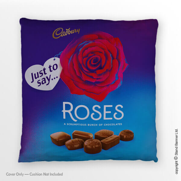 Printed Cushion Covers Branded Logo Cushions Stand Banner