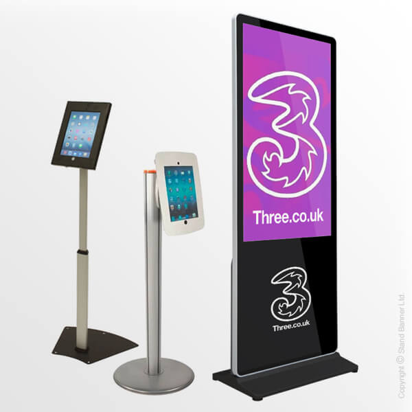Digital Sign Displays Freestanding Digital Signage Stand Banner