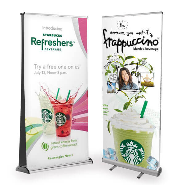 Double Sided Banner Stands