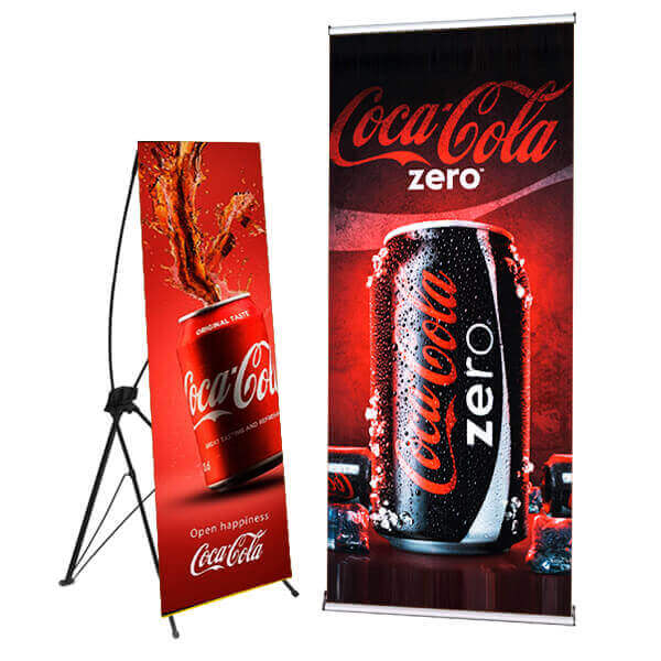 Free-Standing Roll Up Banners