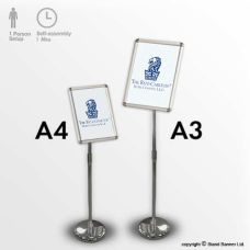 Menu Information Sign Stand