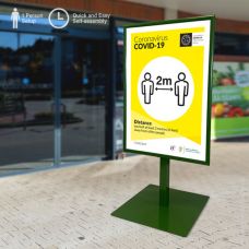 Information Sign Stand