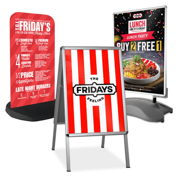 A1 A-BOARD PAVEMENT SIGN POSTER SNAP FRAME DISPLAY STAND ADVERTISING SHOP BOARD