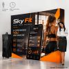 Pop Up Fabric Display Backdrop