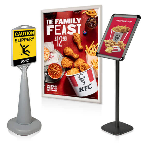 Poster Signs Stands