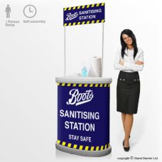 Outdoor Sanitising Station Counter