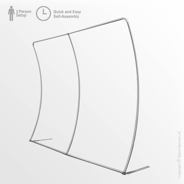 Fabric Pop Up Display Stand Tube Frame