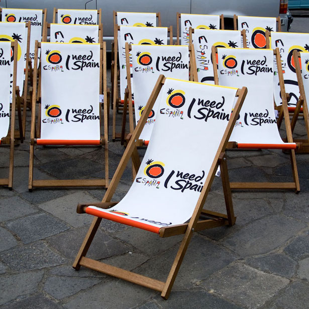 branded beach chairs