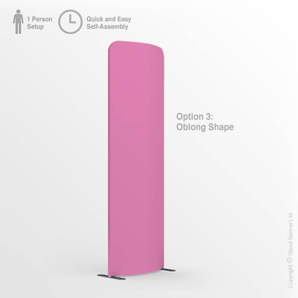 Fabric Display Pillar Option 3