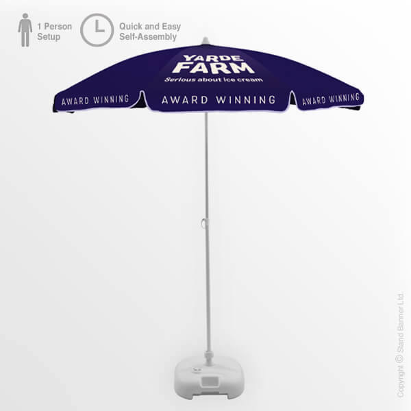 Printed Pub Umbrella Height Parasol