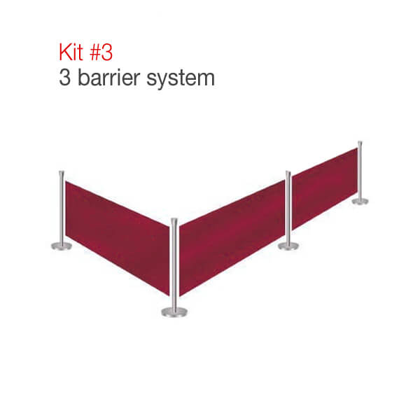 Cafe Barrier System - Kit 3