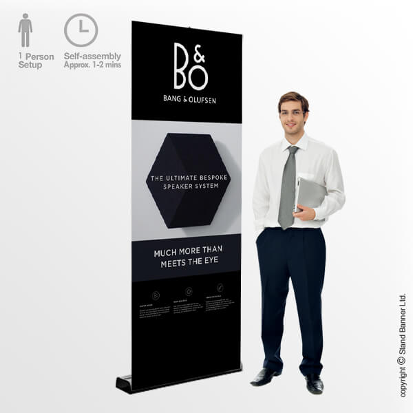 roll up exhibition banner system