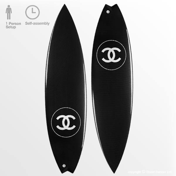 Custom Chanel Surfboard