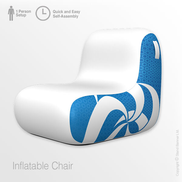 Branded Inflatable Furniture Printed Chair