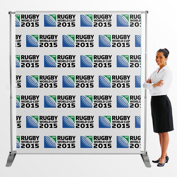 Roll Up Banner Backdrop Interview Backdrop Screen Stand Banner