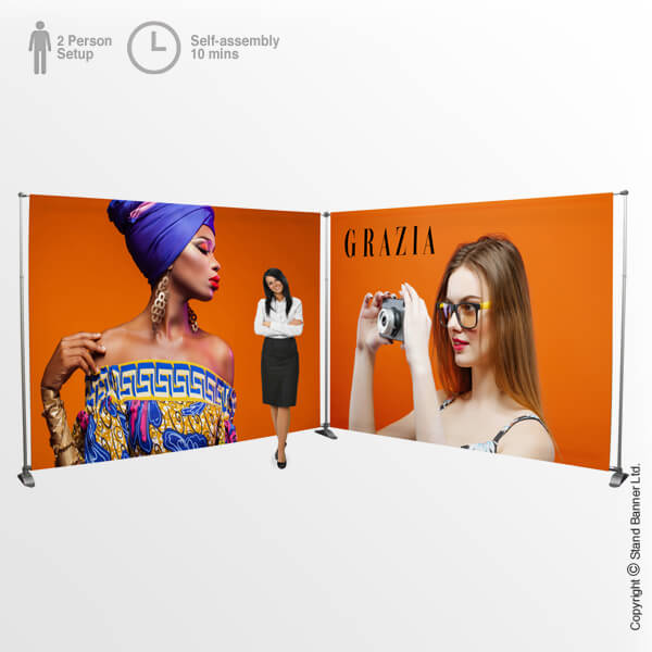 6m Exhibition Stand Backdrop