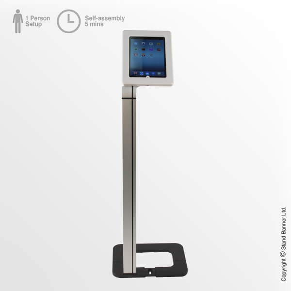 iPad Tablet Kiosk Stand Portrait