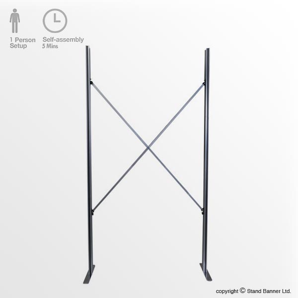 Expandable Banner Stand Display Frame