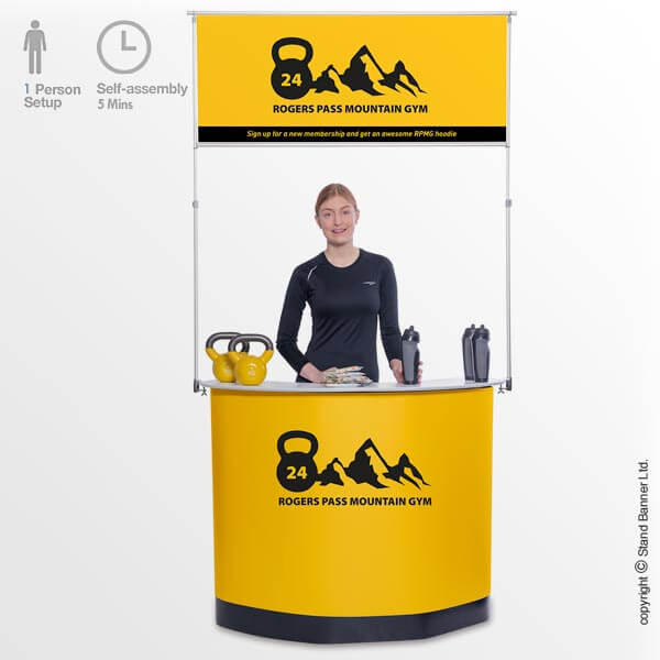 Exhibition Counter Display Stand