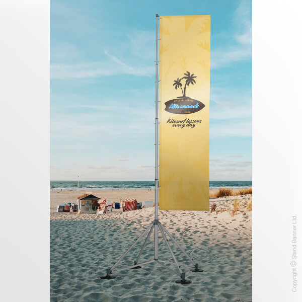 XL Outdoor Flag Stand Beach