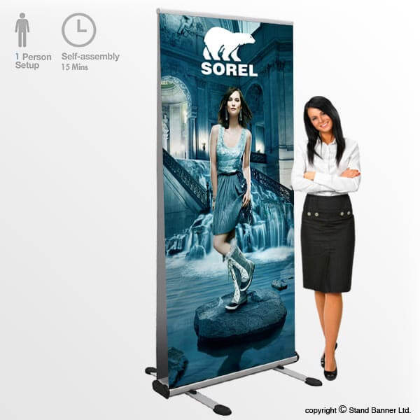 Outdoor Advertising Stand Banner