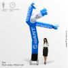 Custom Printed Inflatable Advertising Display Man 4m Tall