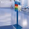 Freestanding Sanitiser Dispenser A3