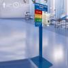 Freestanding Sanitiser Dispenser A3