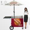 branded hot dog carts uk