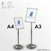 A4 A3 Information Sign Stands