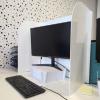 Office Screen Divider In Situ